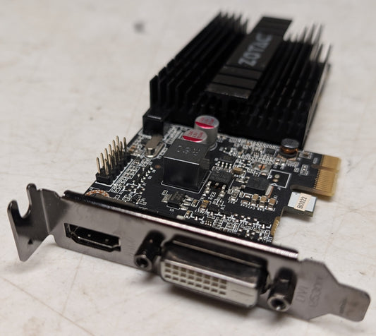 Zotac ZT-71304-20L NVIDIA GeForce GT 710 PCI-E x1 graphics card