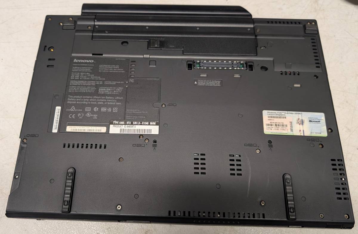 IBM Lenovo ThinkPad T61 15.4" Vintage Windows XP laptop