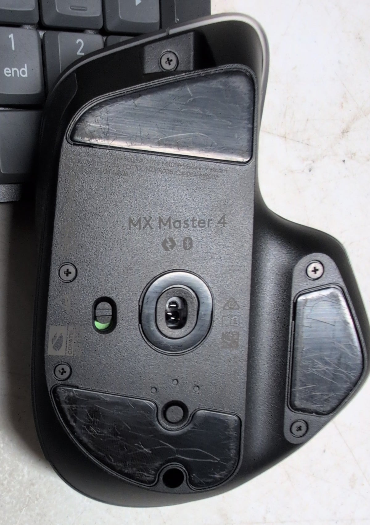 Logitech MX Mechanical Wireless Keyboard + MX Master 4 Mouse