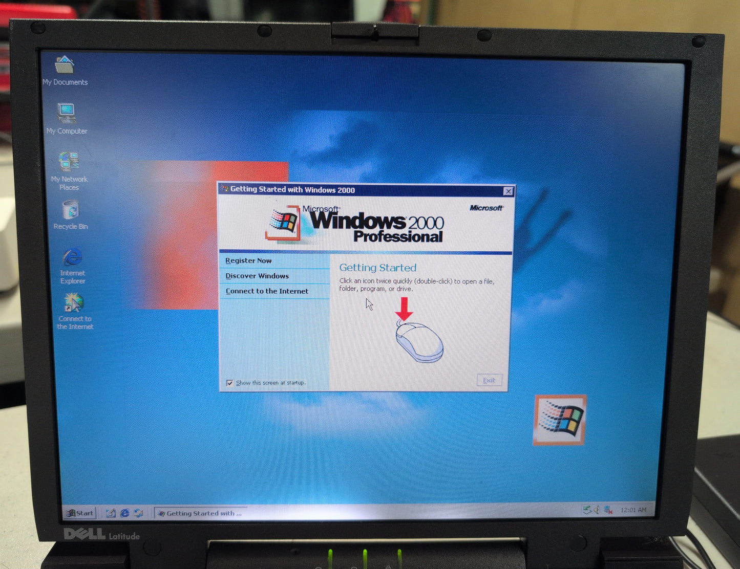 Dell Latitude CPi Vintage Pentium II Laptop Windows 2000