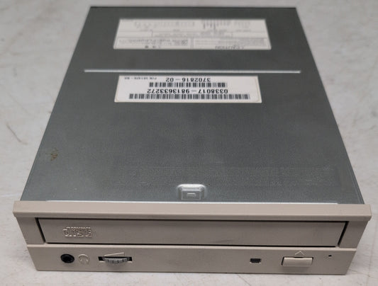 TOSHIBA XM-5701B 12X 5.25" 50 PIN SCSI INTERNAL CD-ROM 591426-B0 3702816-02