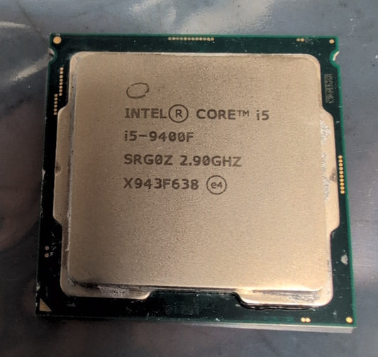 Intel Core i5-9400F 2.90GHz 6 Core SRG0Z LGA 1151