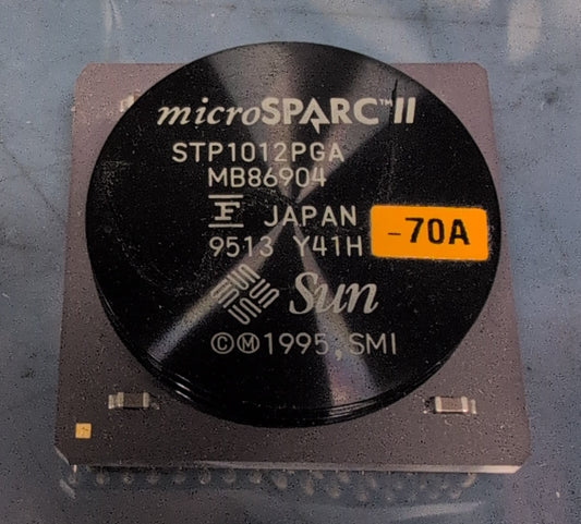 Sun Microsystems microSPARC II CPU 70MHz STP1012PGA