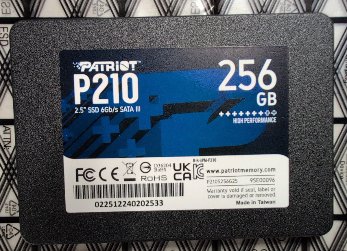Patriot P210 256GB 2.5" SATA SSD