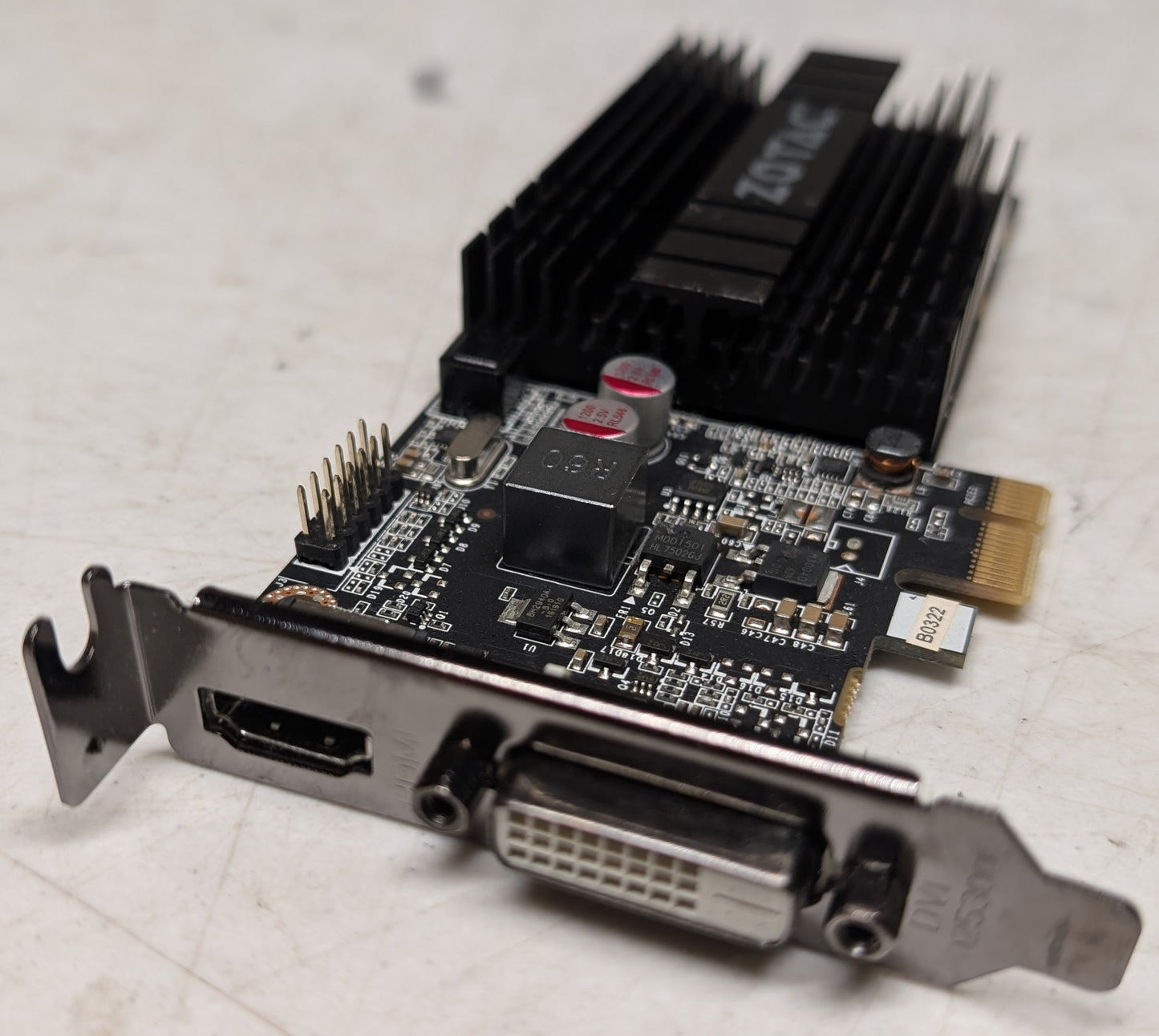 Zotac ZT-71304-20L NVIDIA GeForce GT 710 PCI-E x1 graphics card