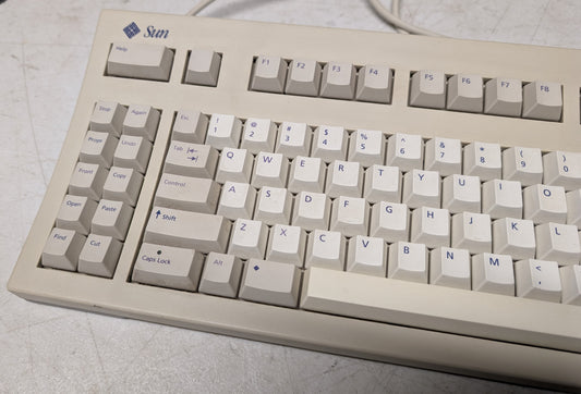 Sun Keyboard Type 5c DIN N860-8703-T010 3201234-01 Vintage