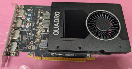 nVidia Quadro P2000 quad DisplayPort Video Card GPU