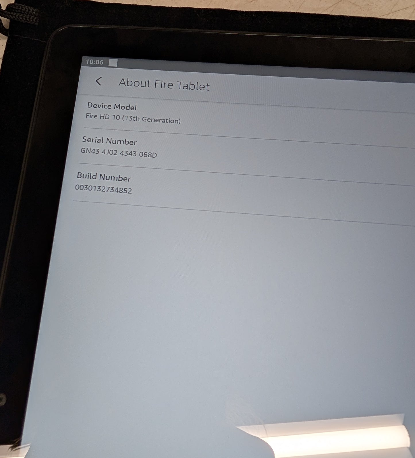 Amazon Fire HD 10 13th Generation 32GB, Wi-Fi, 10.1"